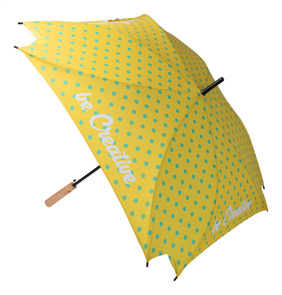 CreaRain Square RPET individueller Regenschirm