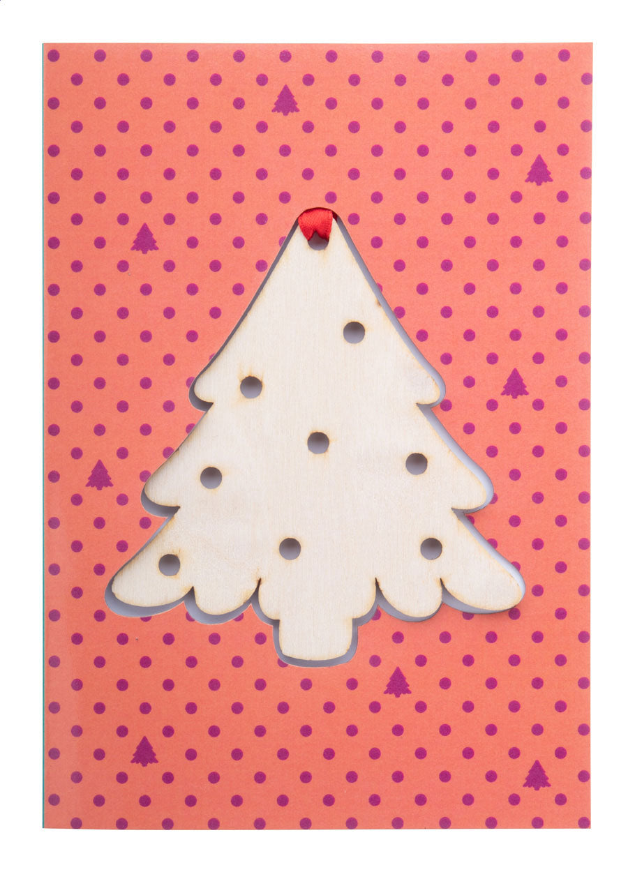 TreeCard Weihnachtskarte, Stern