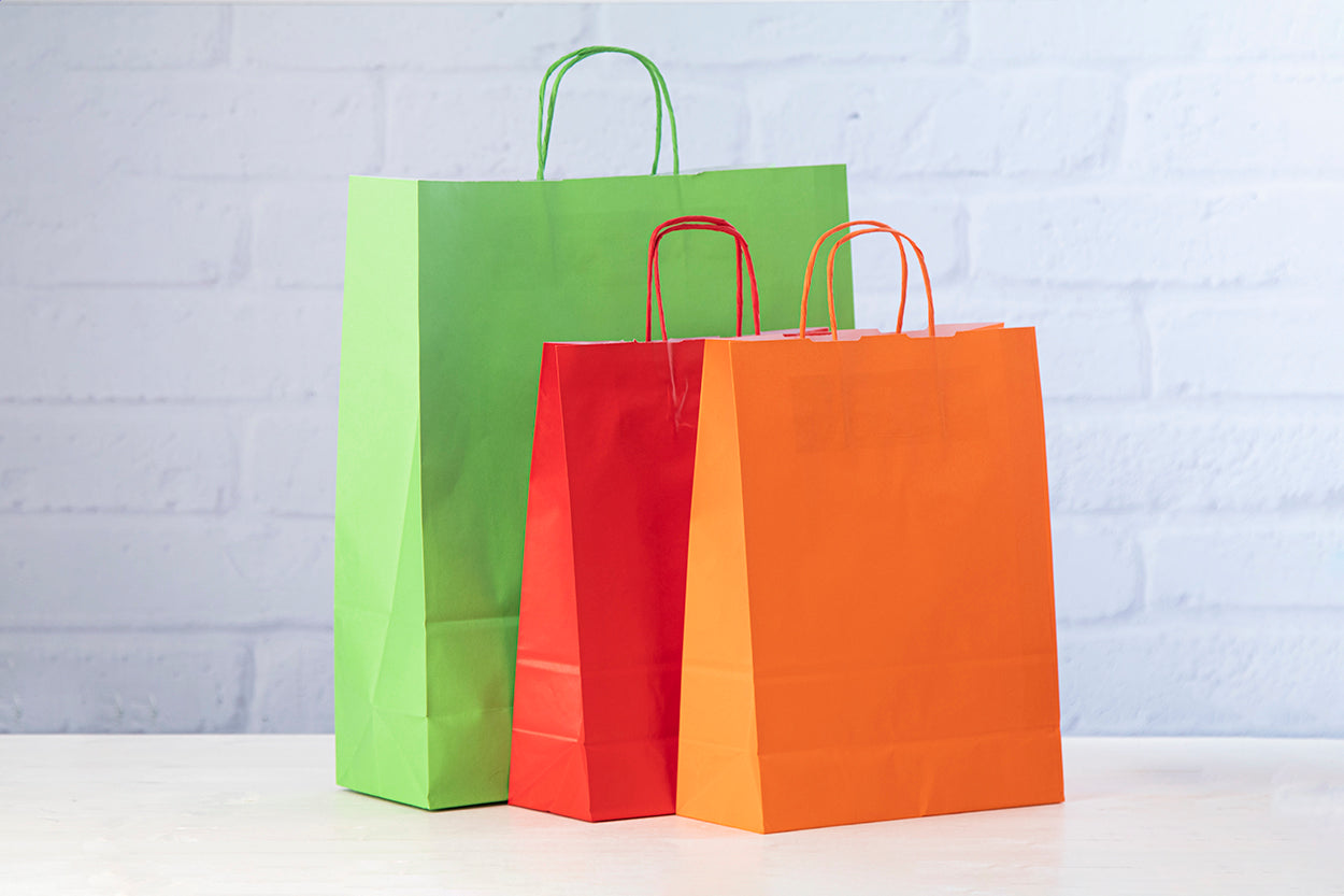 Store Papier-Einkaufstasche