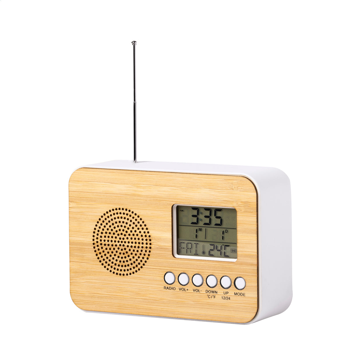 Bordio Radio-Tischuhr