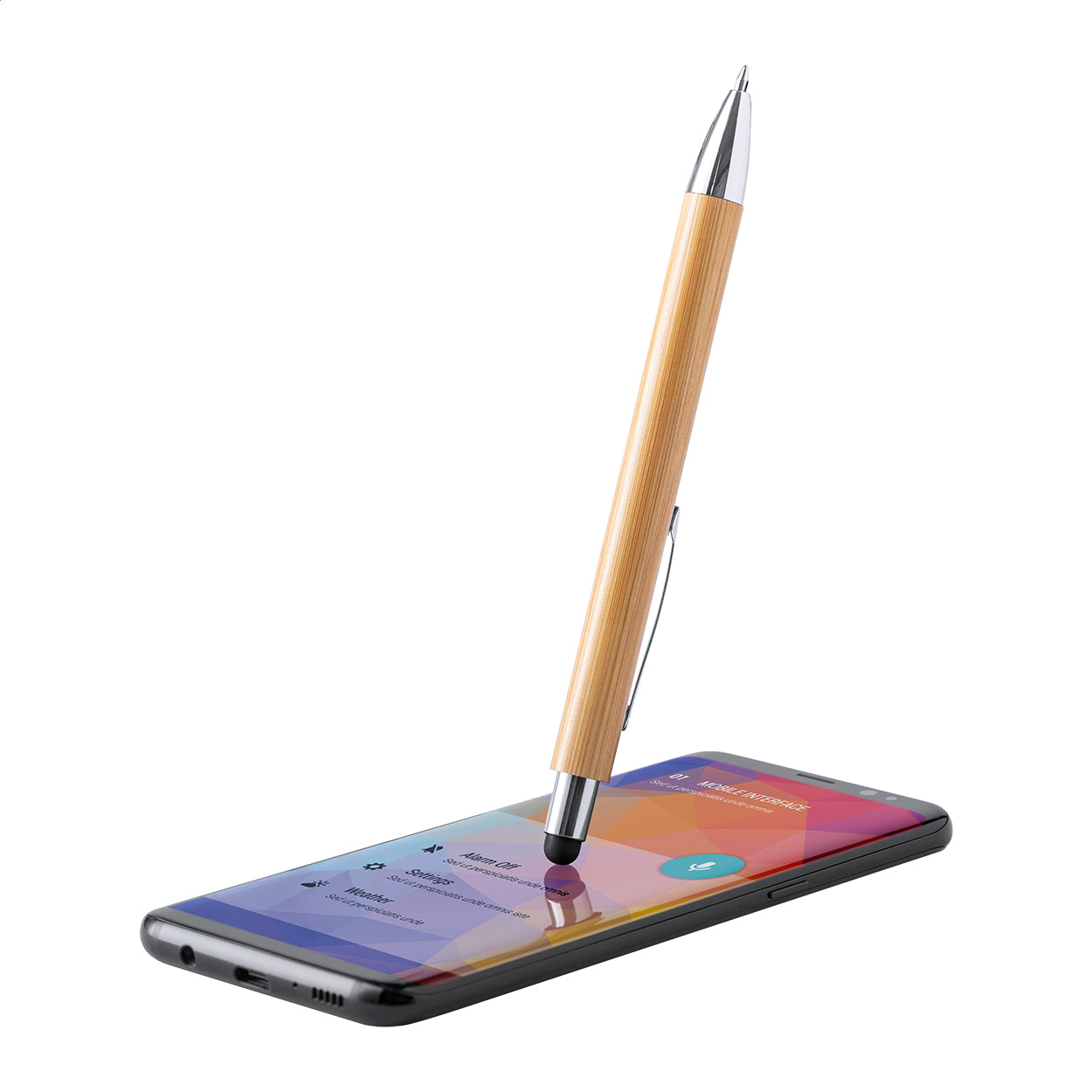 Kaizu Bambus-Kugelschreiber & Touchpen