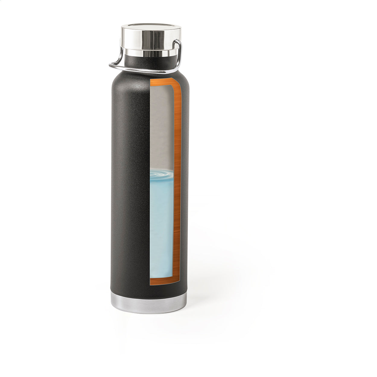 Cuppar Kupferisolierte Thermoflasche
