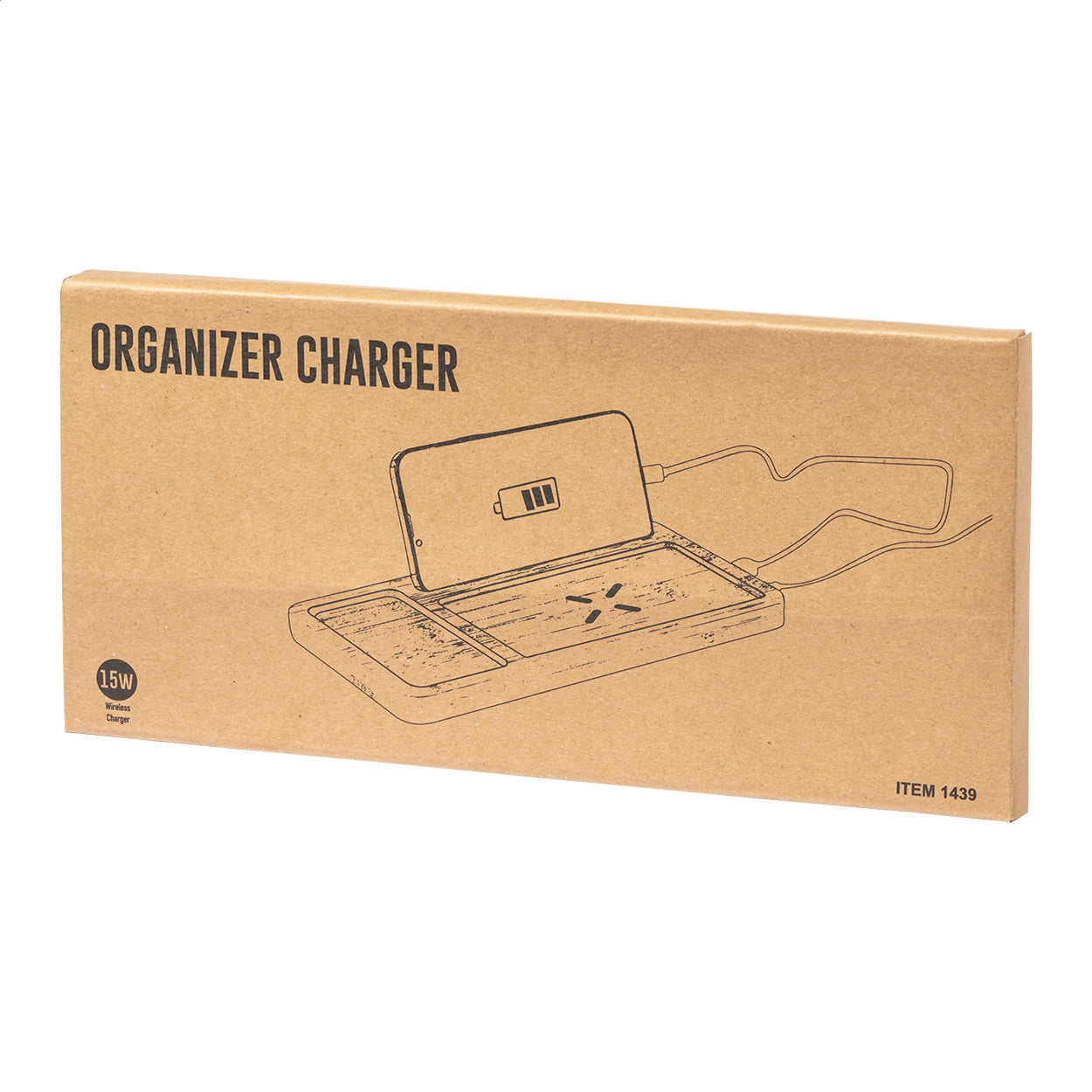 Flabo Plus Organizer mit Wireless-Charger