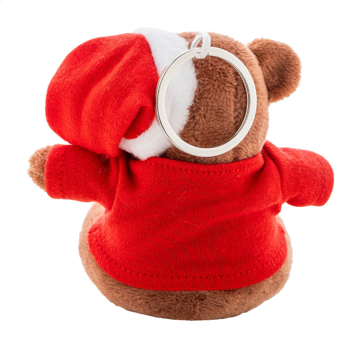 Julnalle Plüsch-Weihnachts-Teddybär-Schlüsselanhänger