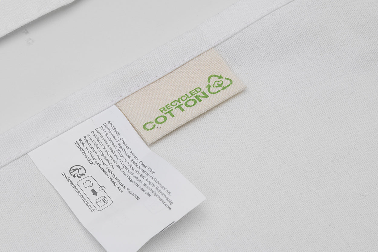 Chepex Schürze aus recycelter Baumwolle