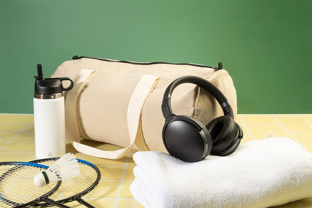 Rekan Duff Sporttasche aus recyceltem Canvas
