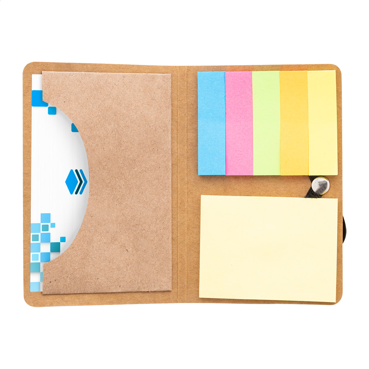 Cardnot Haftnotizblock mit Kartenfach
