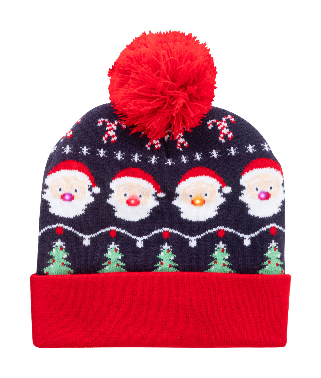Norrsken Weihnachts-LED-Wintermütze, Rentier