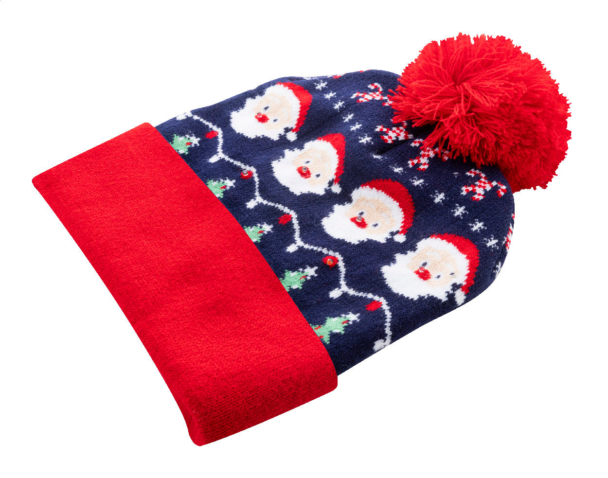 Norrsken Weihnachts-LED-Wintermütze, Rentier