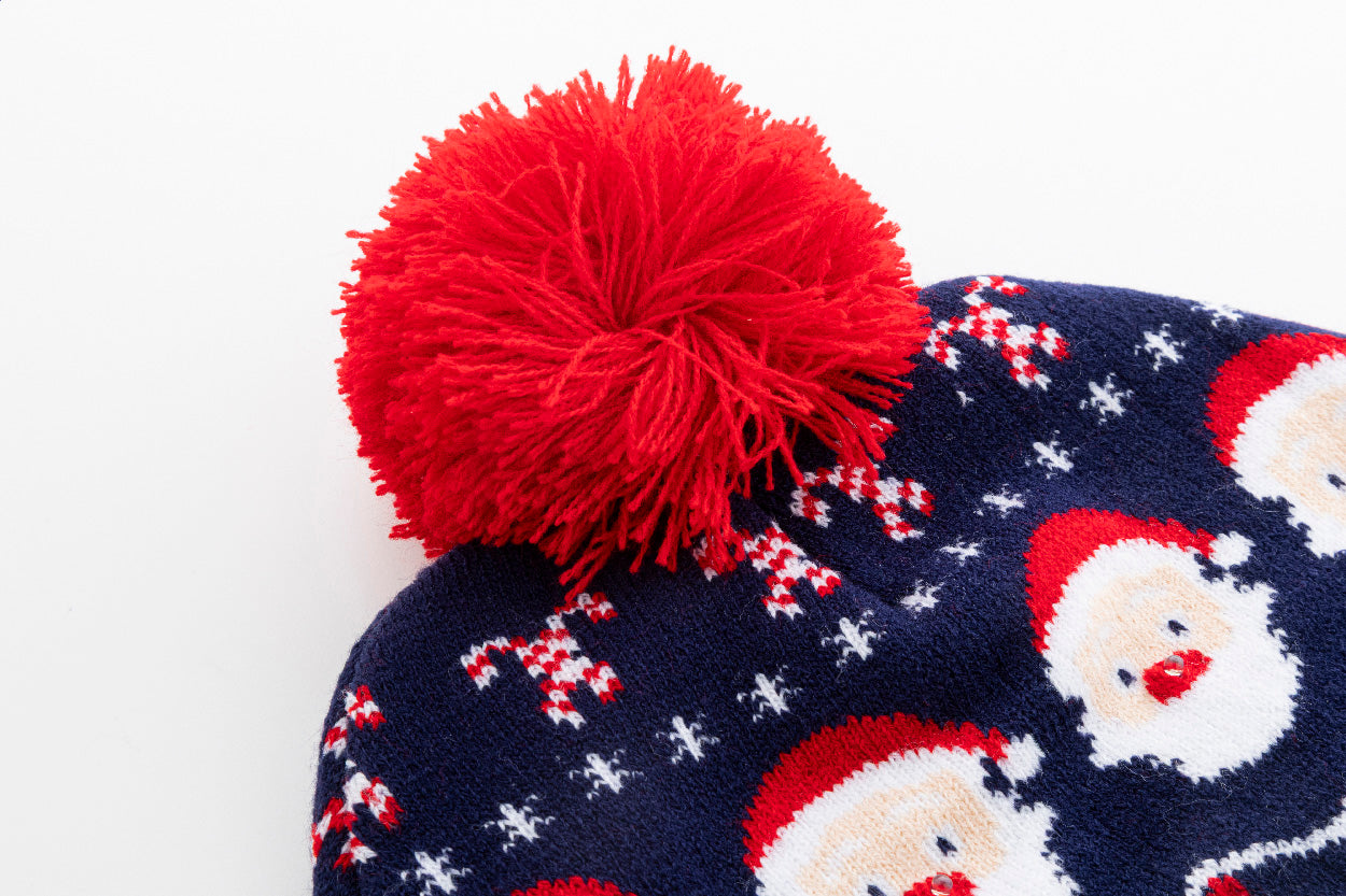 Norrsken Weihnachts-LED-Wintermütze, Rentier