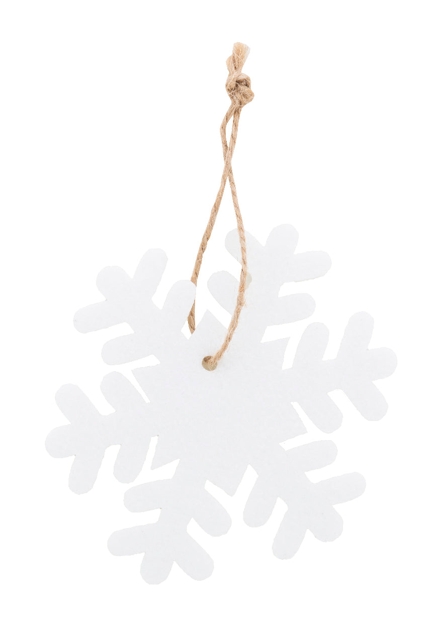 Joulox RPET Weihnachtsbaumschmuck, Schneeflocke