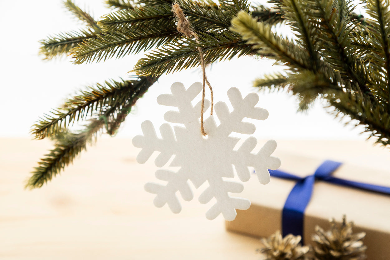 Joulox RPET Weihnachtsbaumschmuck, Schneeflocke