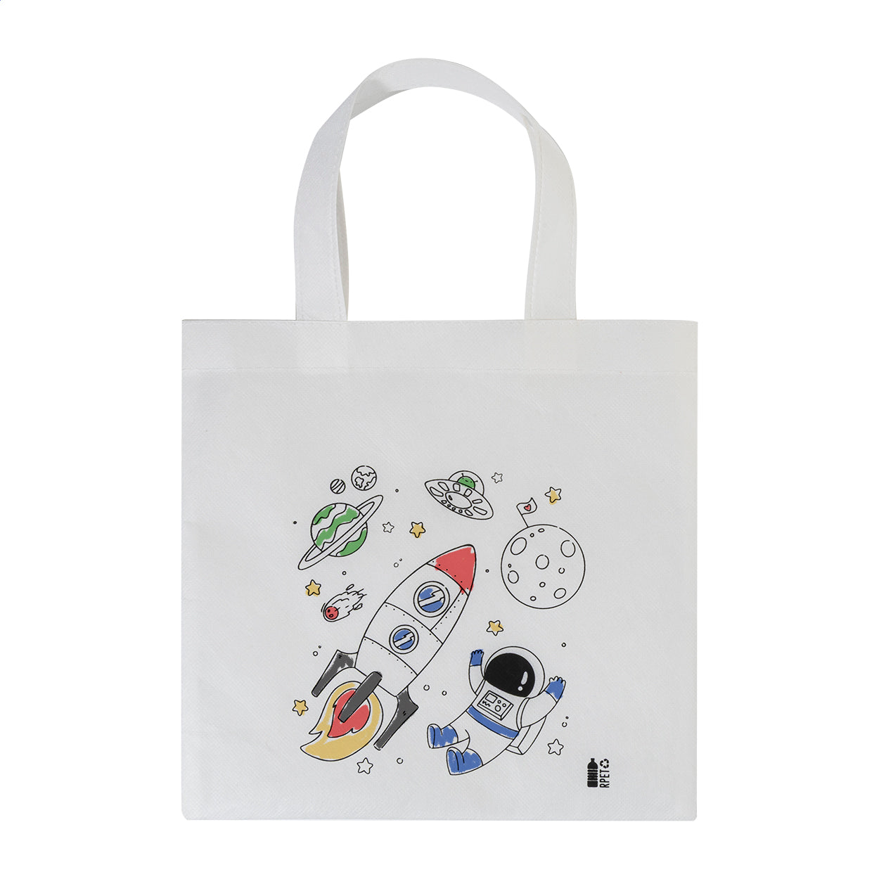 Spacolo RPET Tasche zum Bemalen