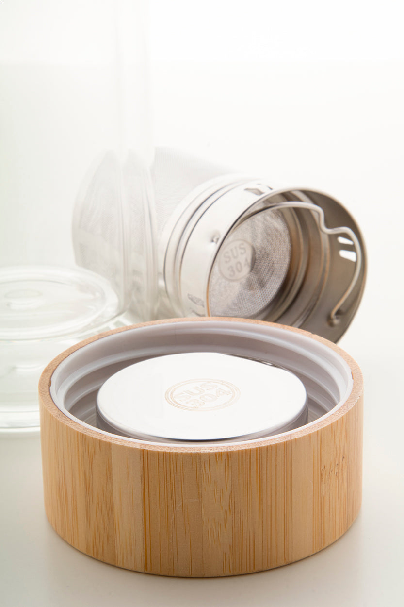 Andina Glas-Thermoflasche