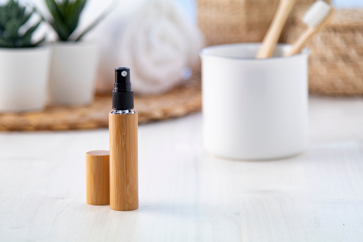 Fragrano Parfümflasche aus Bambus