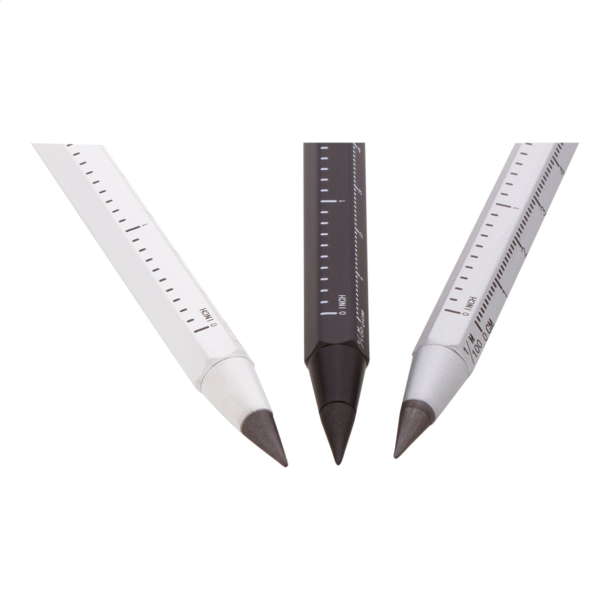 Ruloid Tintenloser Stift mit Lineal