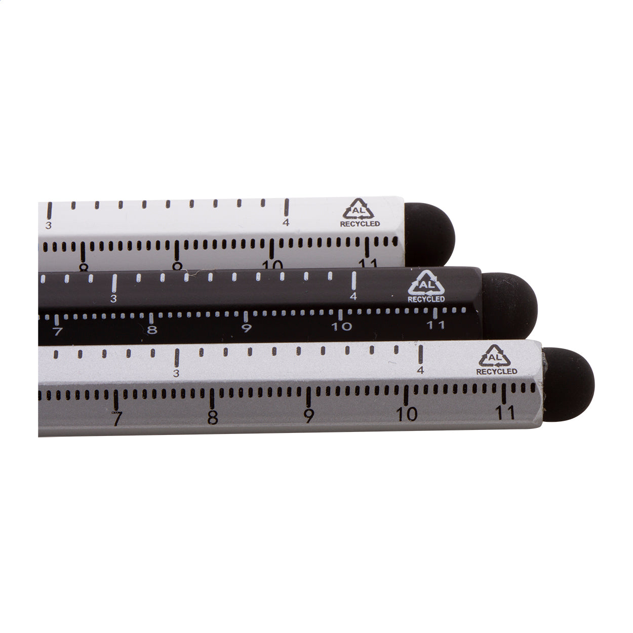 Ruloid Tintenloser Stift mit Lineal