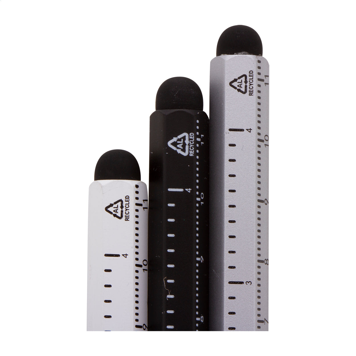 Ruloid Tintenloser Stift mit Lineal
