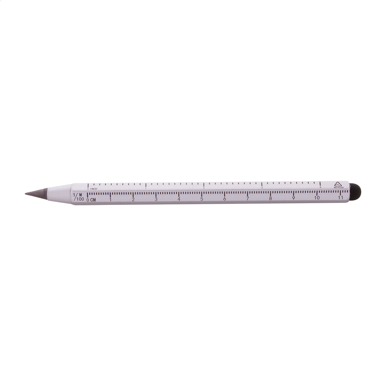 Ruloid Tintenloser Stift mit Lineal