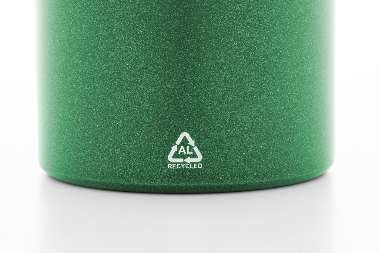 Ralusip Plus Flasche aus recyceltem Aluminium