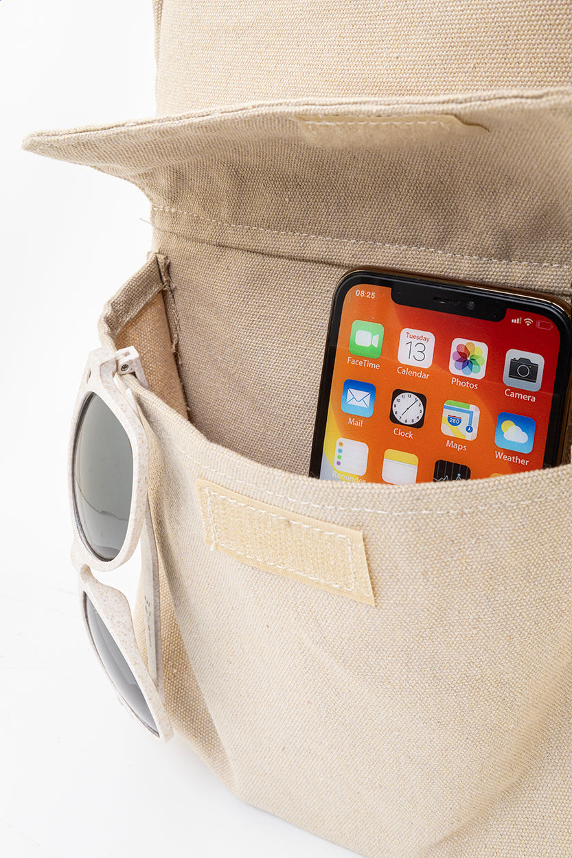 Rekan Back Rucksack aus recyceltem Canvas