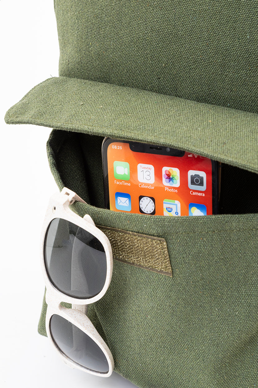 Rekan Back Rucksack aus recyceltem Canvas