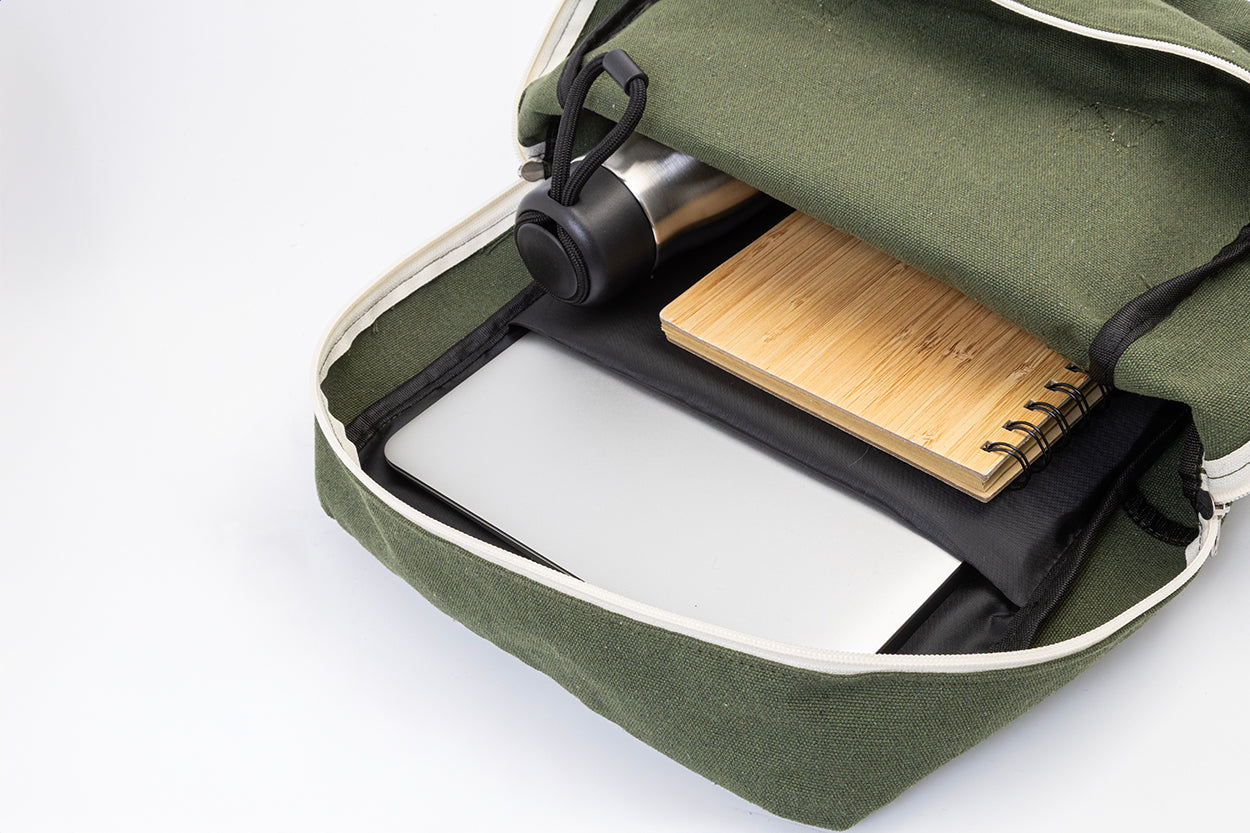 Rekan Back Rucksack aus recyceltem Canvas