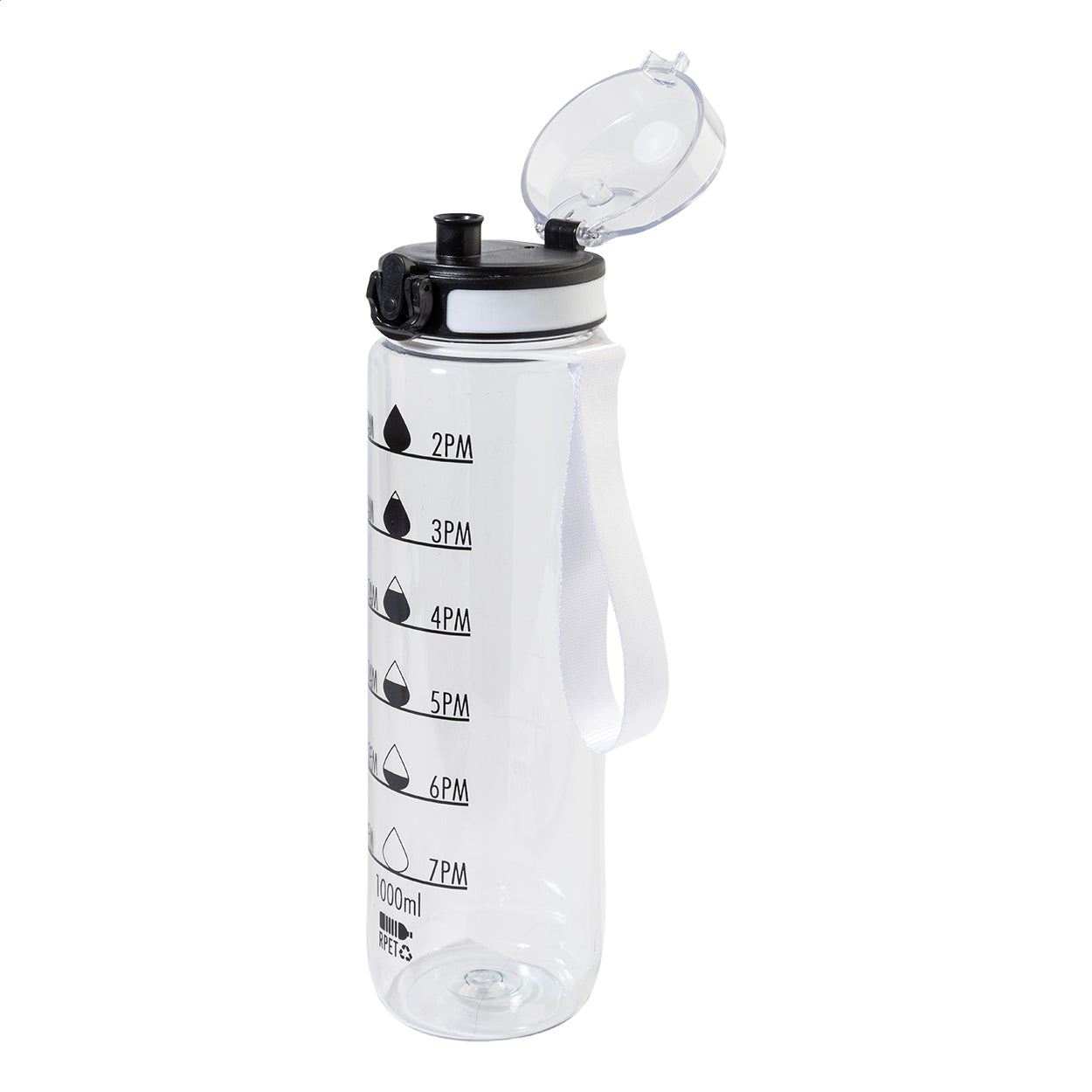 Sipcount RPET Flasche mit Motivationsanzeige