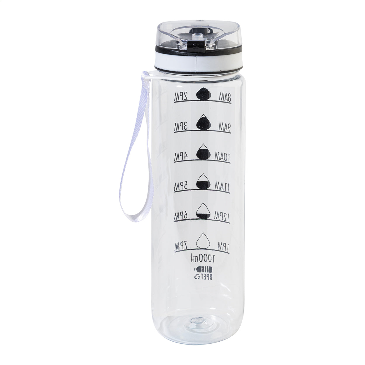 Sipcount RPET Flasche mit Motivationsanzeige