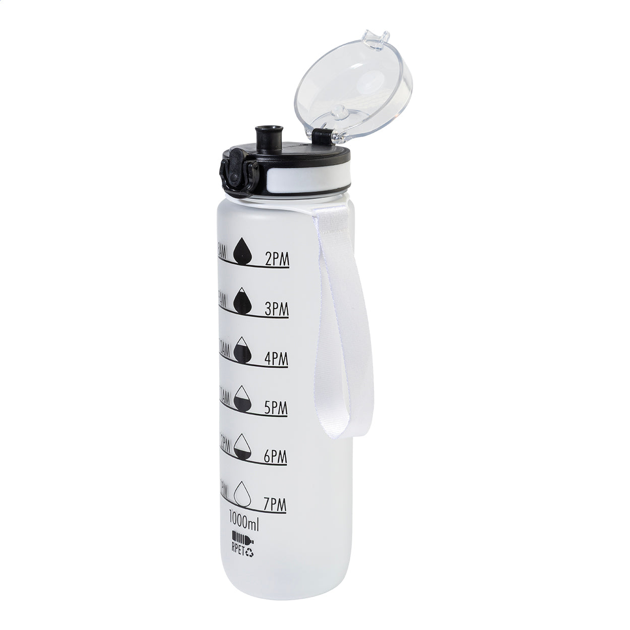 Sipcount RPET Flasche mit Motivationsanzeige
