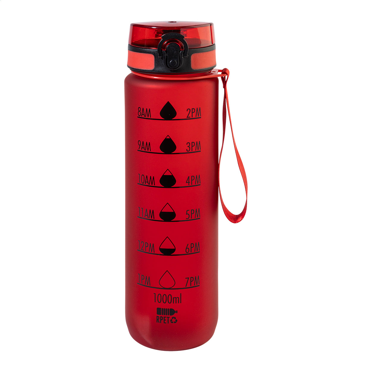 Sipcount RPET Flasche mit Motivationsanzeige