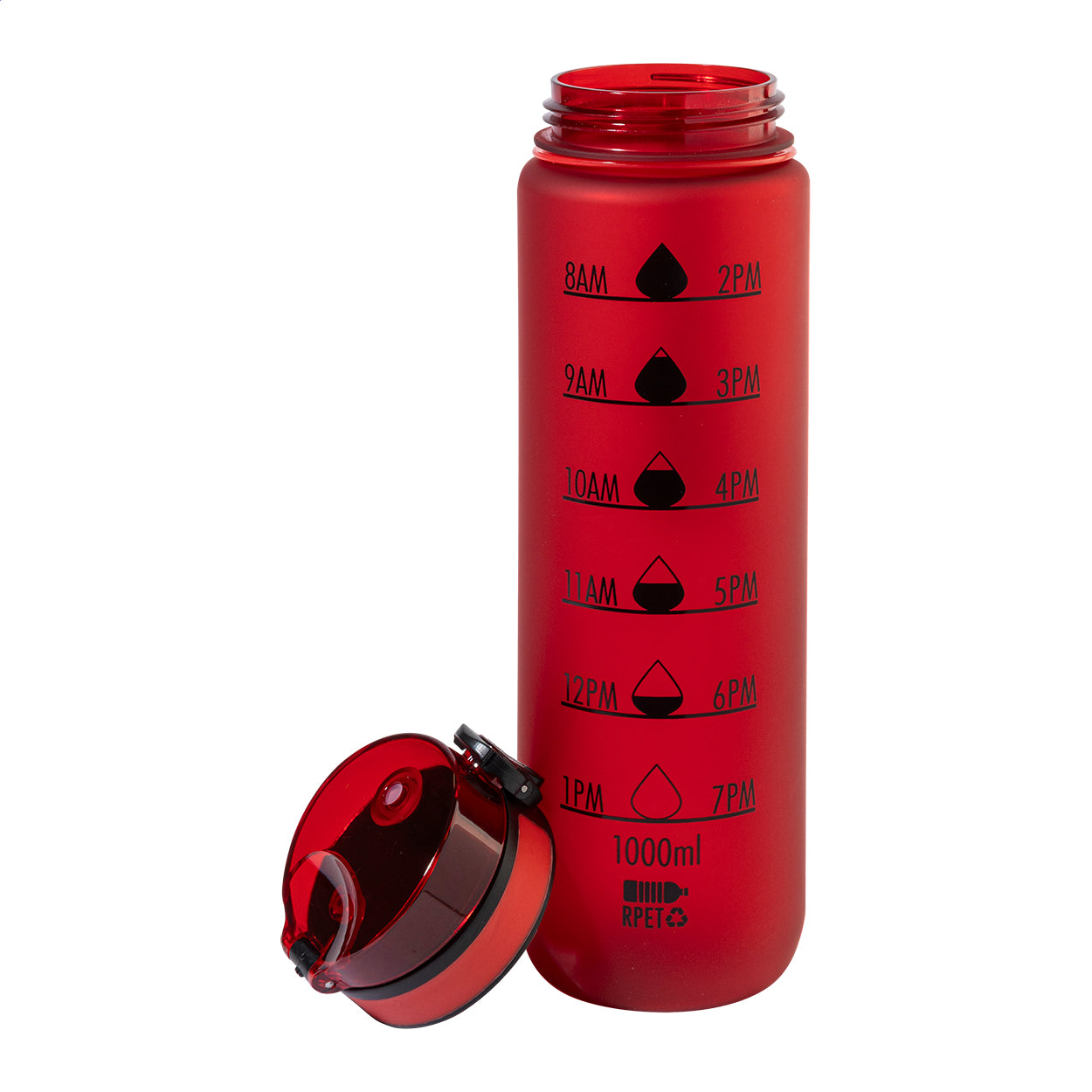 Sipcount RPET Flasche mit Motivationsanzeige
