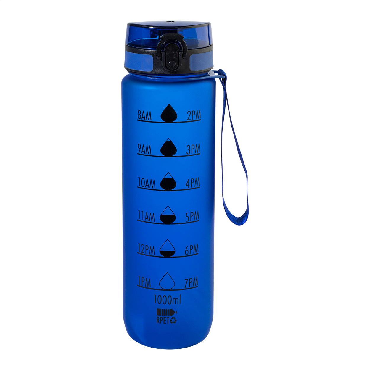 Sipcount RPET Flasche mit Motivationsanzeige