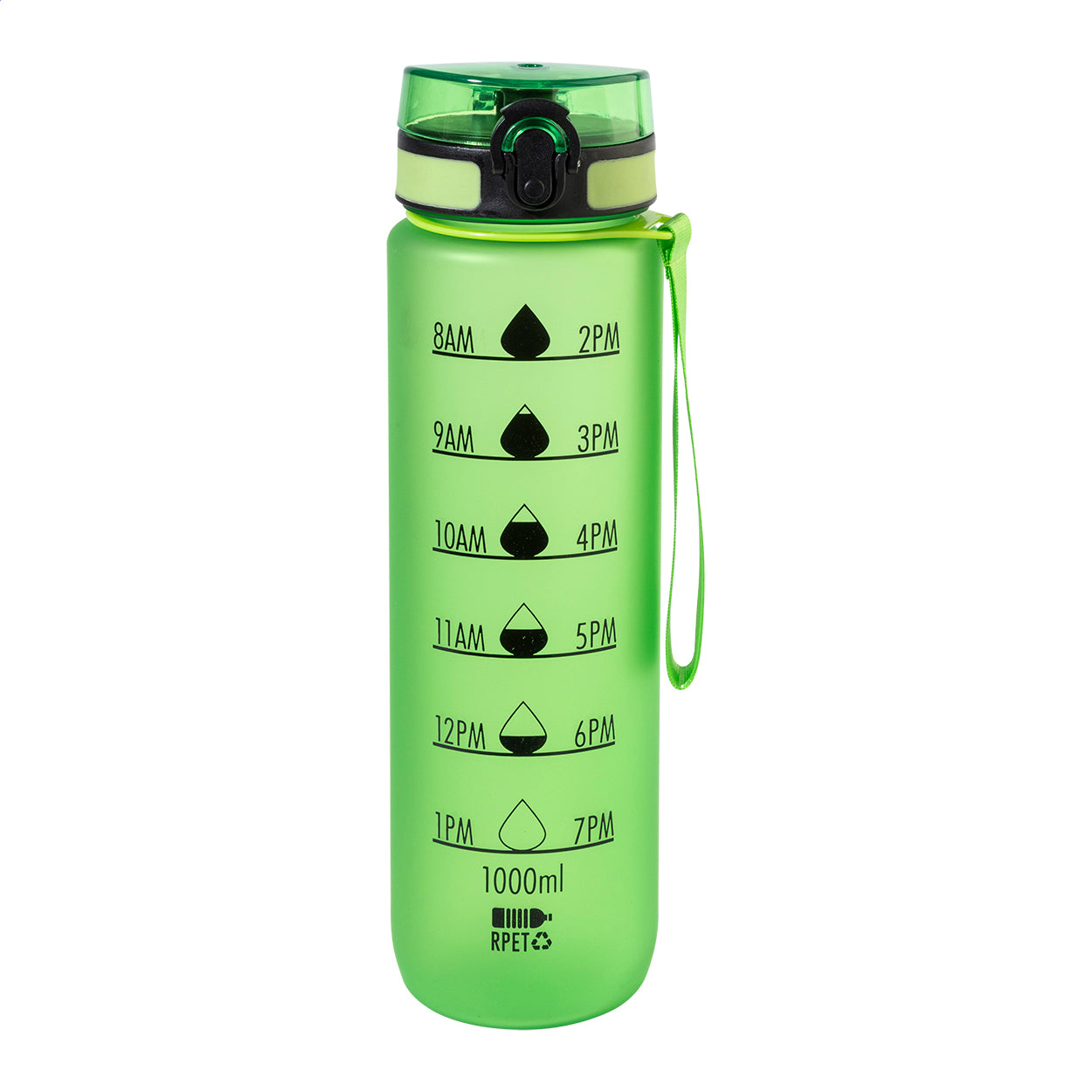 Sipcount RPET Flasche mit Motivationsanzeige