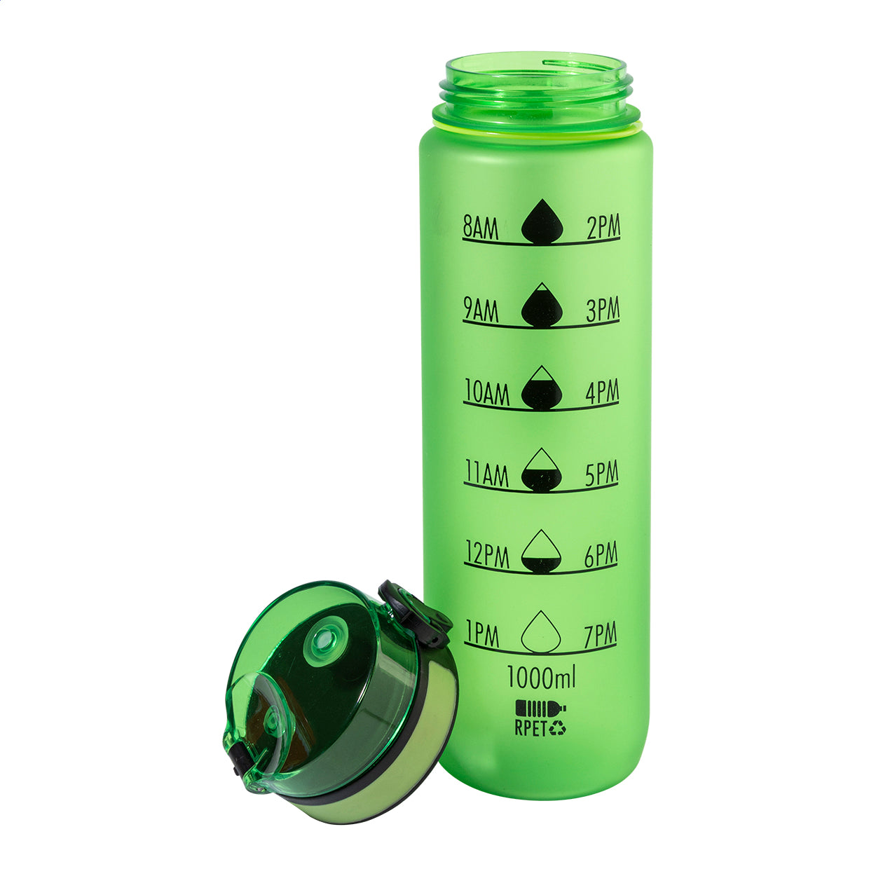 Sipcount RPET Flasche mit Motivationsanzeige