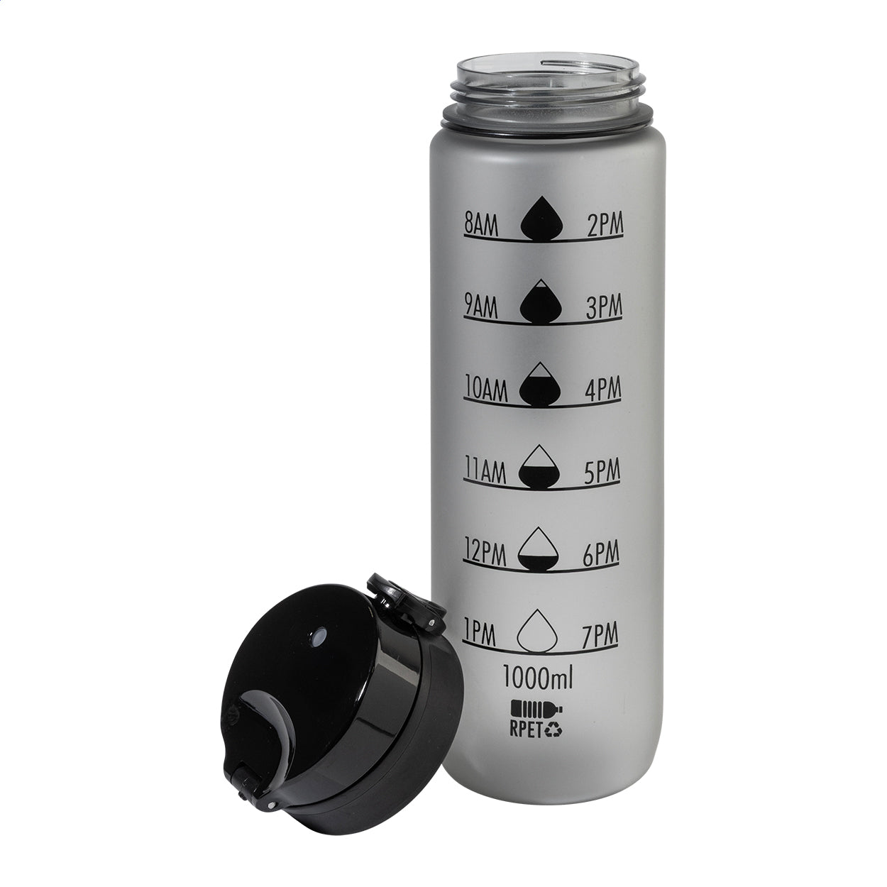 Sipcount RPET Flasche mit Motivationsanzeige