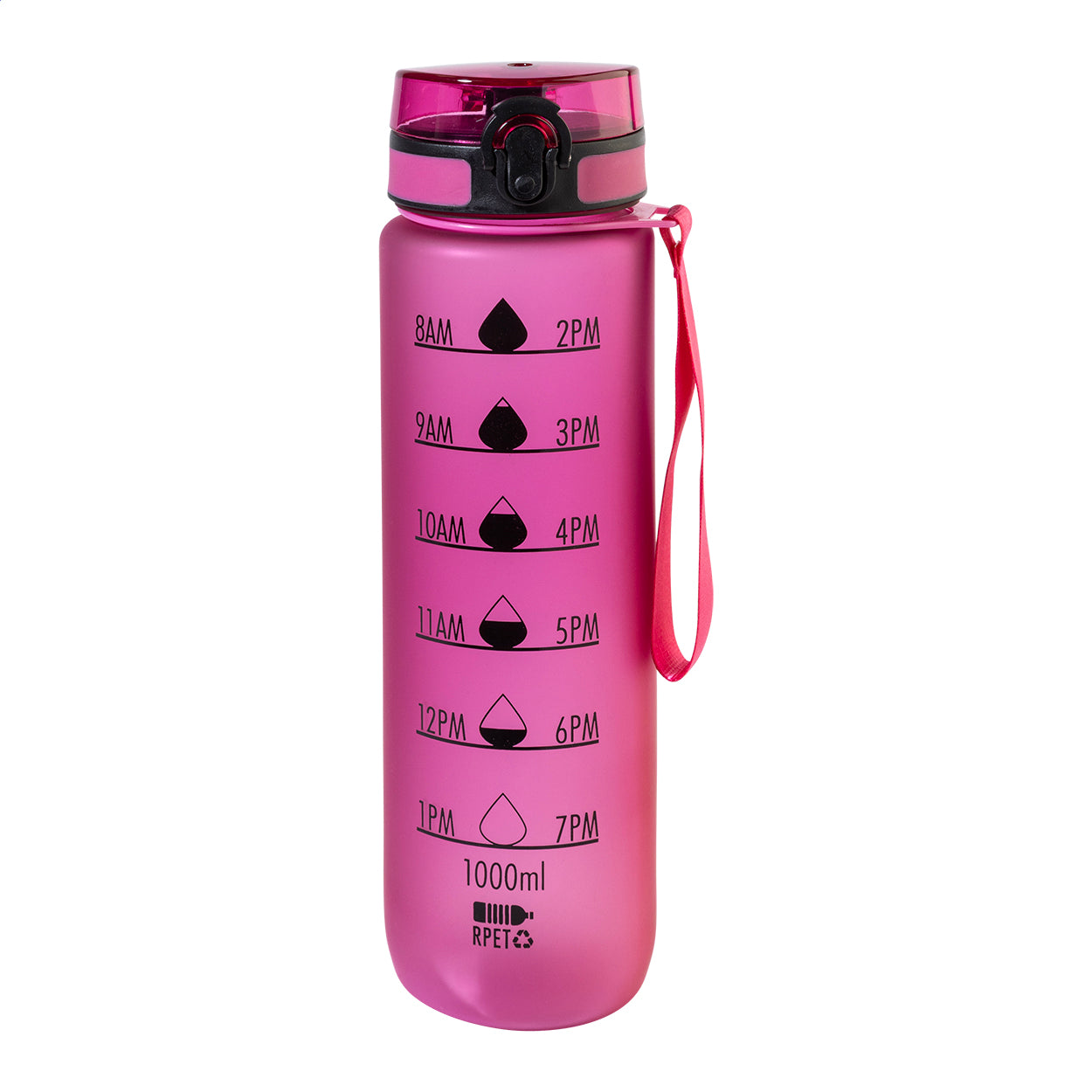 Sipcount RPET Flasche mit Motivationsanzeige
