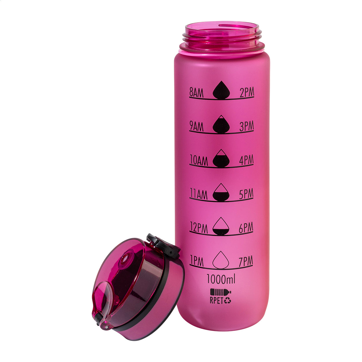 Sipcount RPET Flasche mit Motivationsanzeige