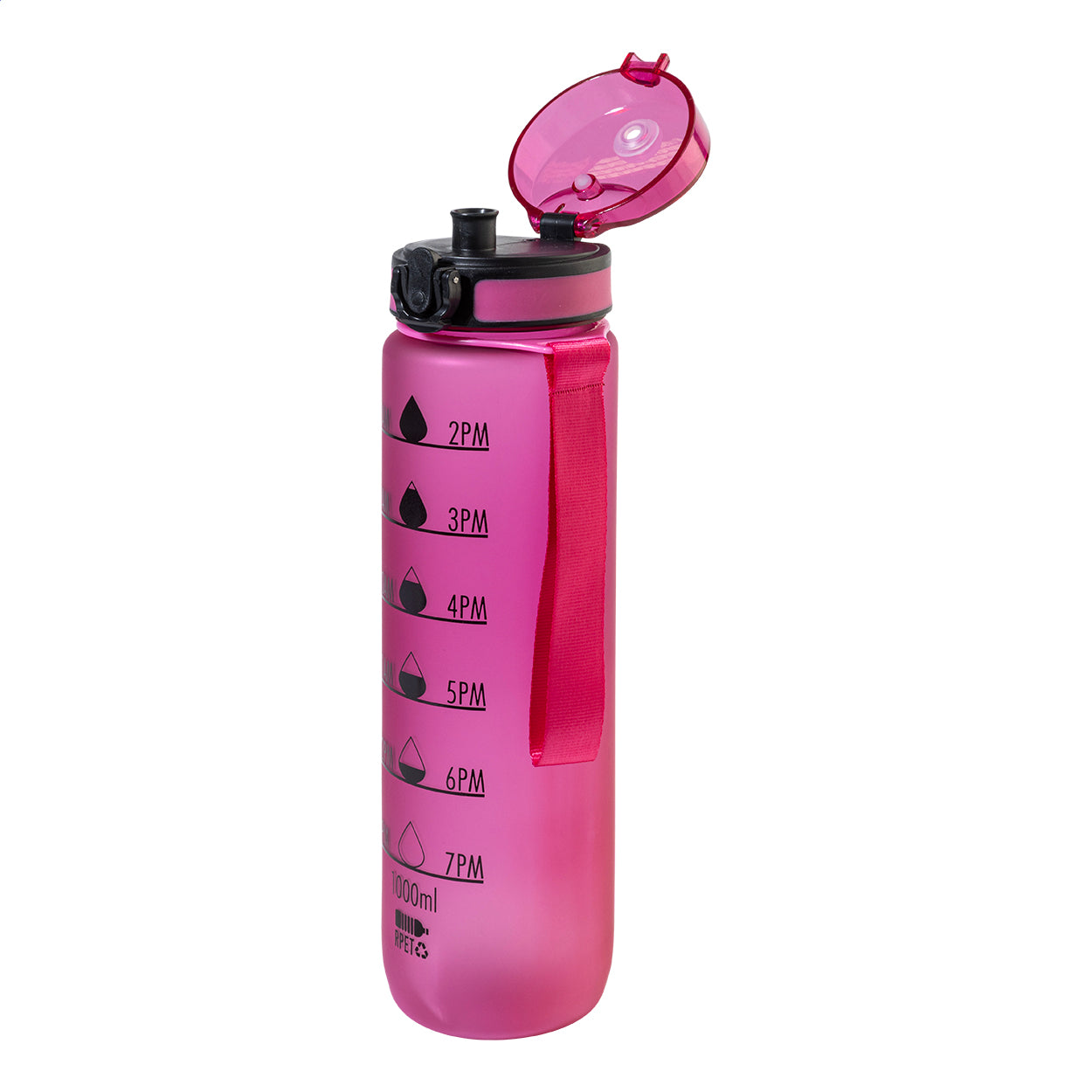 Sipcount RPET Flasche mit Motivationsanzeige