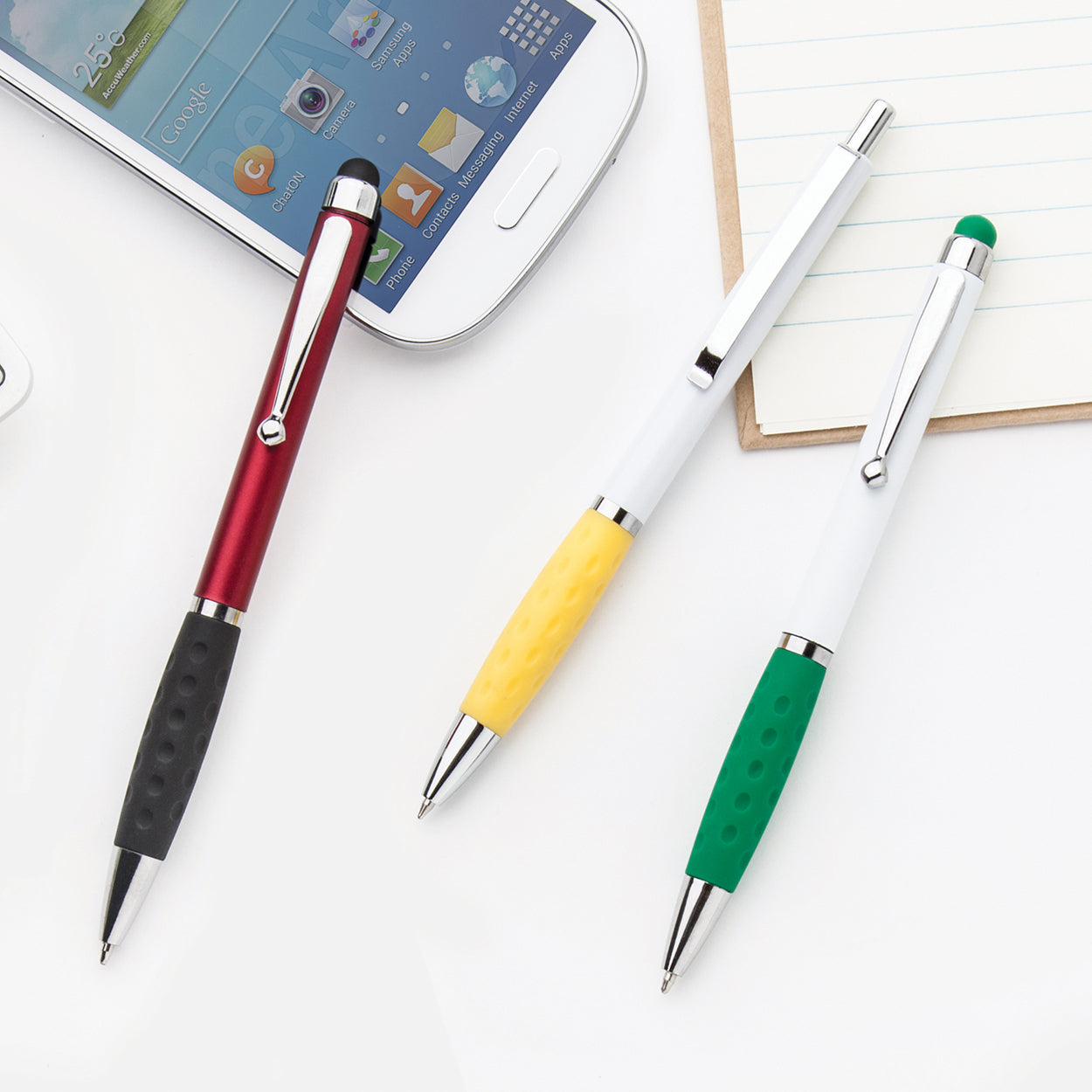 Stilos Touchpen mit Kugelschreiber