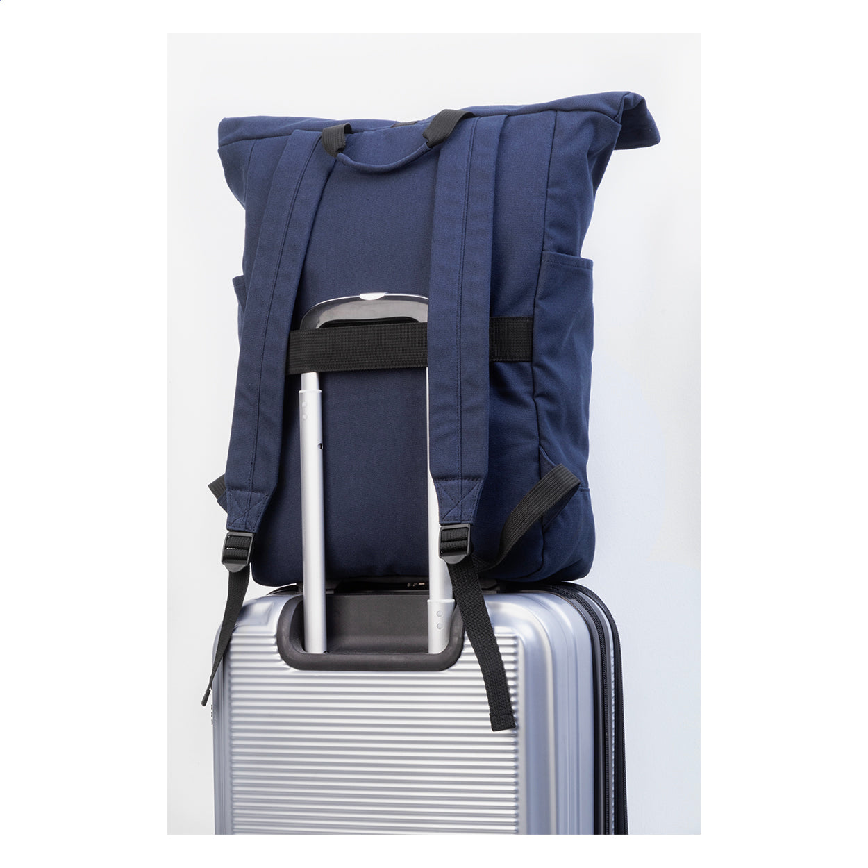 Rebyss Roll Recycelten Canvas Rucksack