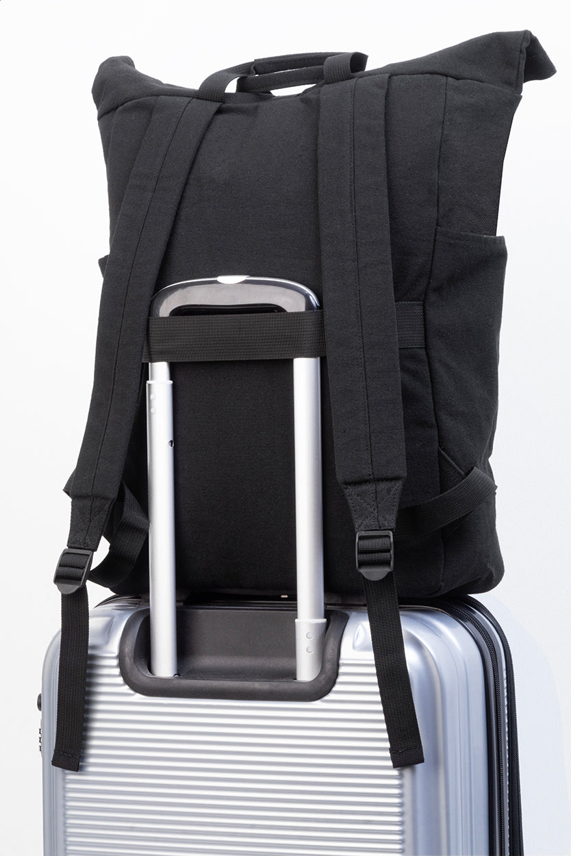 Rebyss Roll Recycelten Canvas Rucksack