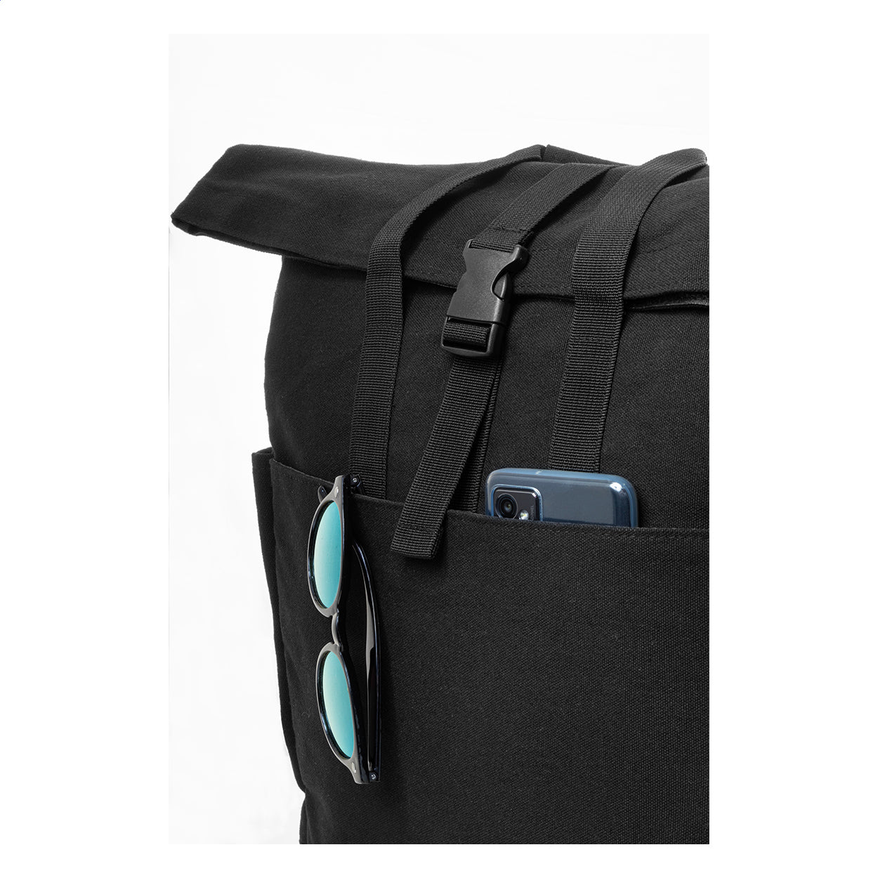 Rebyss Roll Recycelten Canvas Rucksack