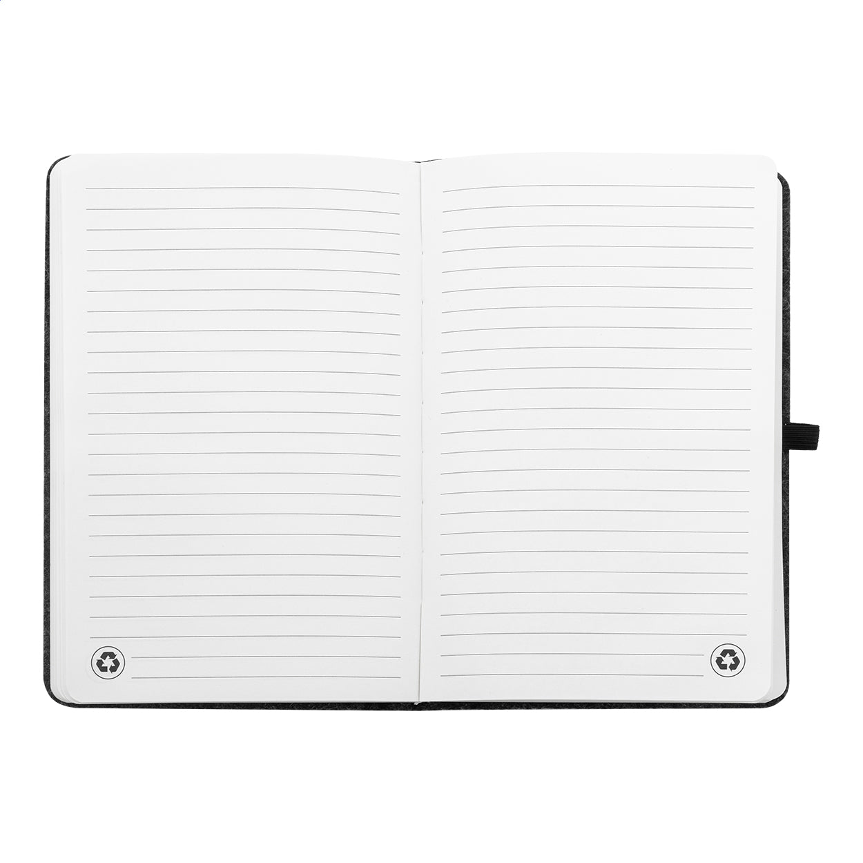 Refelt Note A5 Notiz RPET-Filz
