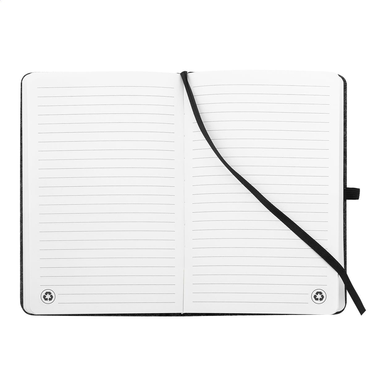 Refelt Note A5 Notiz RPET-Filz
