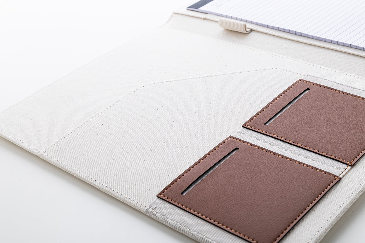 Carbasa A4 Dokumentenmappe aus recyceltem Canvas