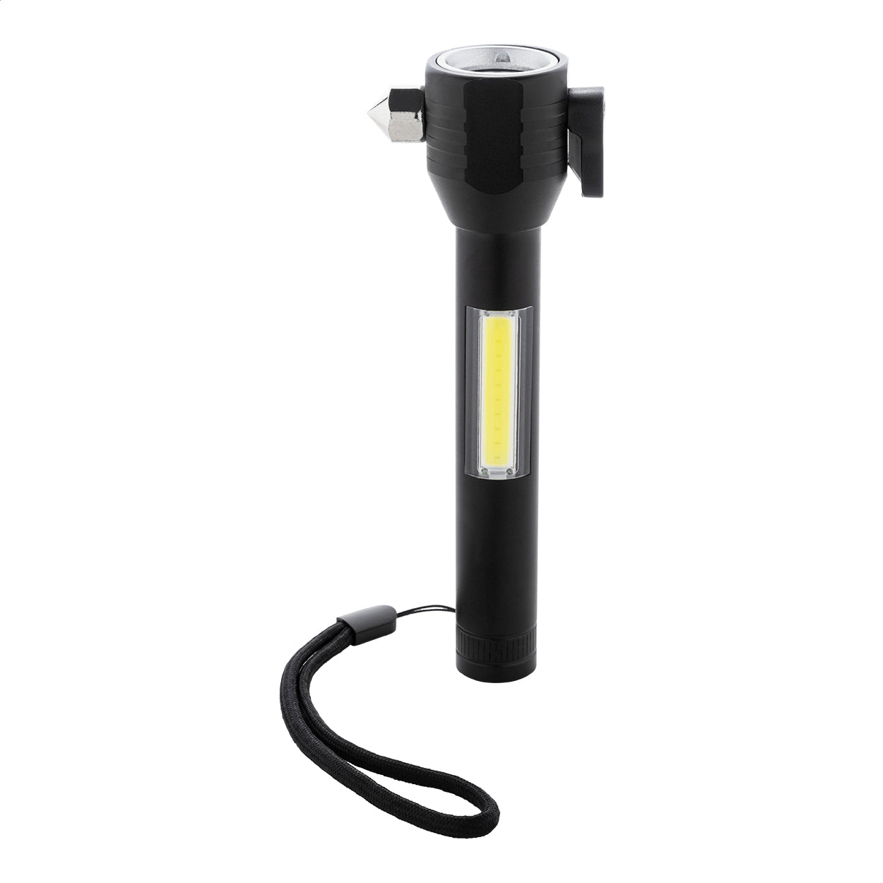 Hemmerg Taschenlampe mit Notfallhammer