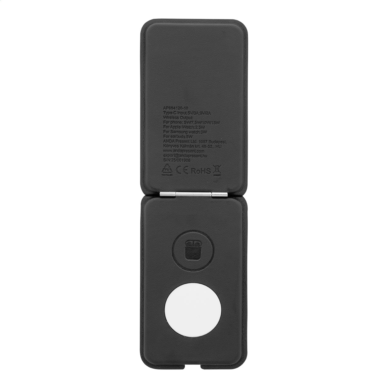 LuxCharge Stand Handyhalter mit kabellosem Ladegerät, RPU