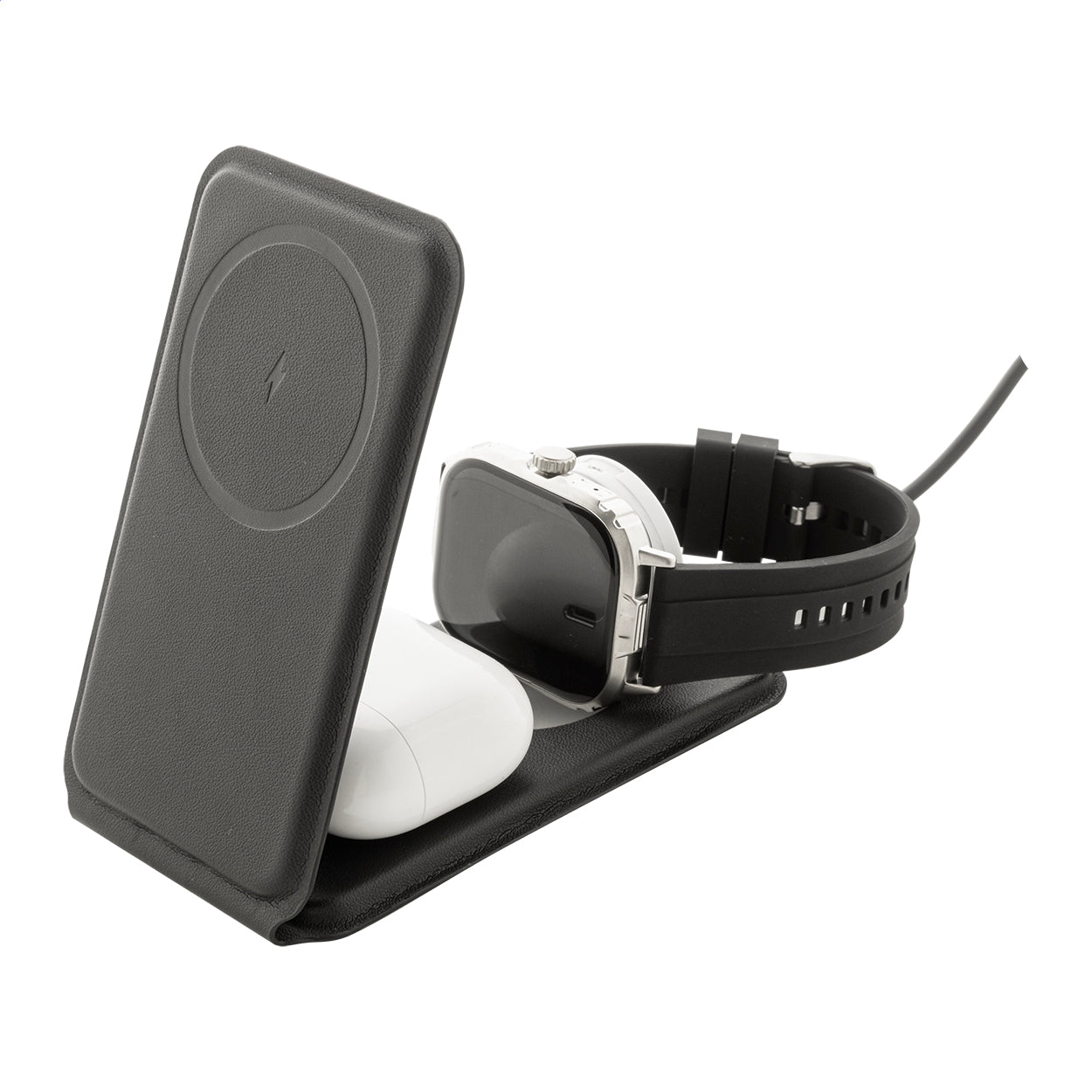LuxCharge Stand Handyhalter mit kabellosem Ladegerät, RPU