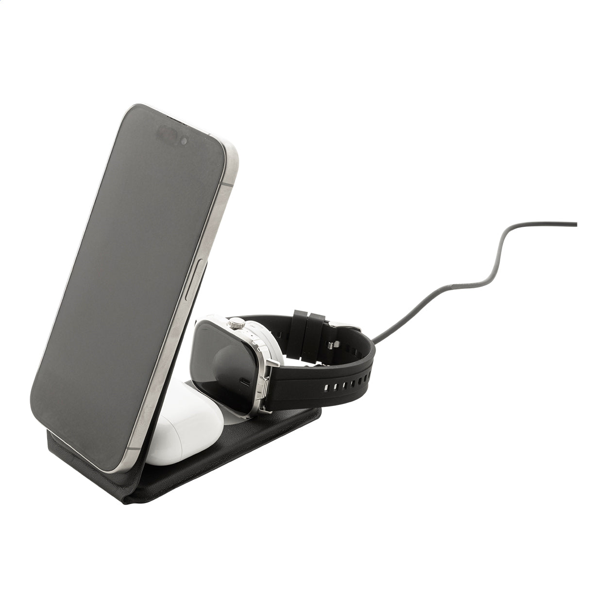 LuxCharge Stand Handyhalter mit kabellosem Ladegerät, RPU